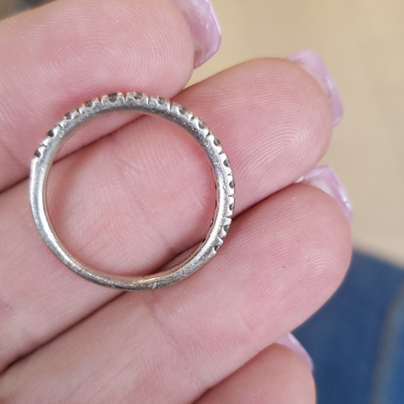 14k Diamond thumb ring - Picture 3 of 6